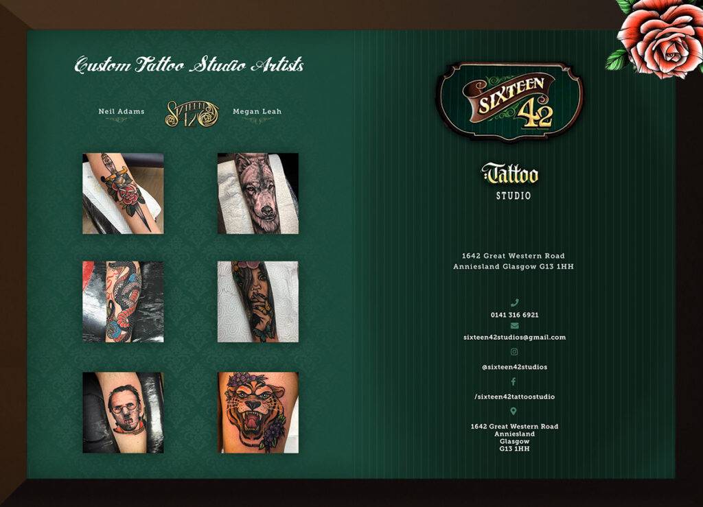 tattoo studio website designers